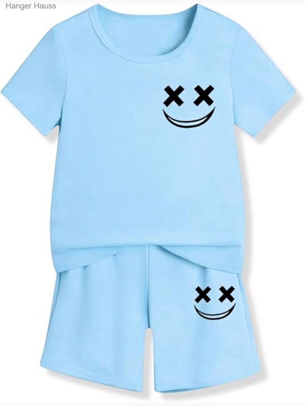 Boys Short Sleeve T-Shirt & Shorts Set Spring Summer Outfits